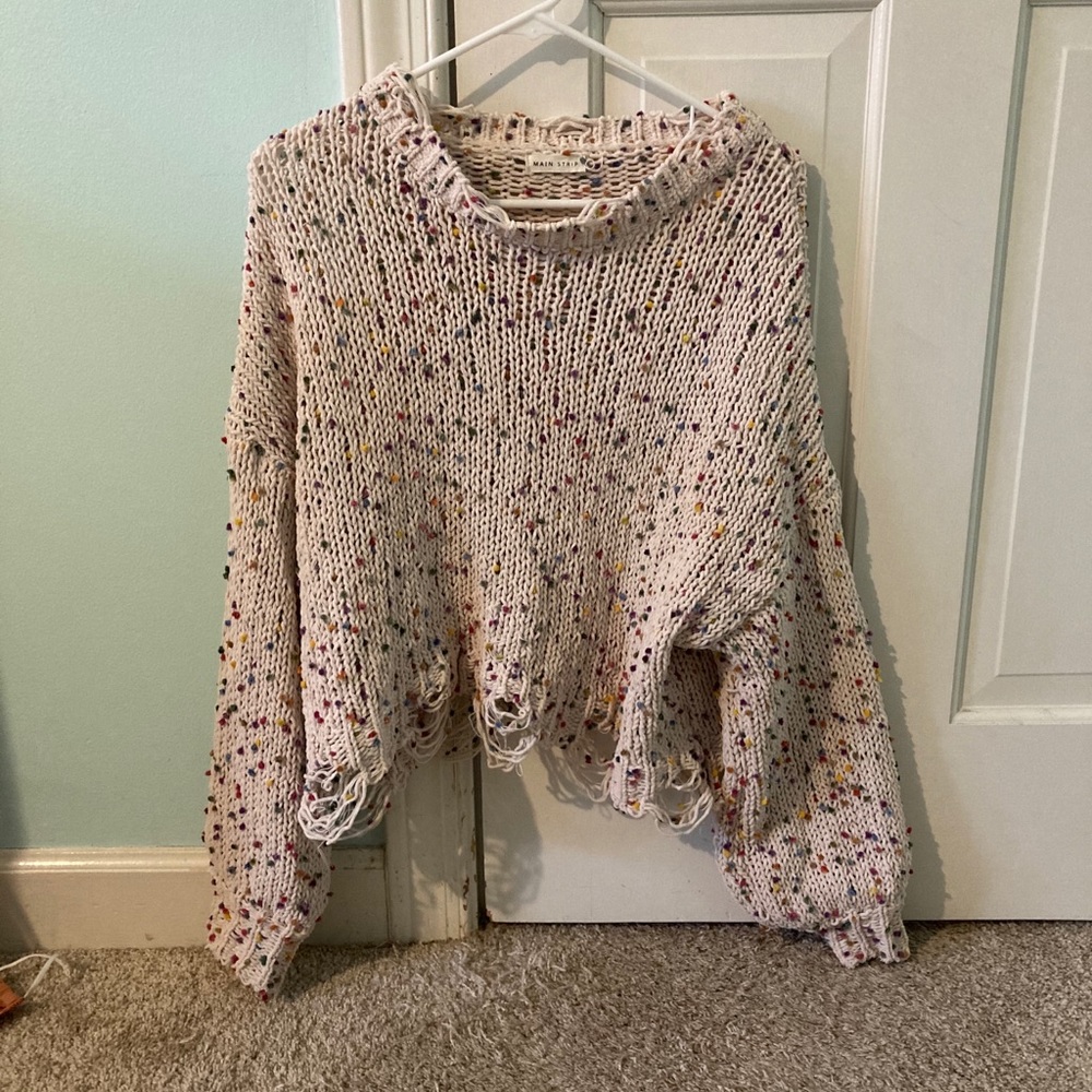 Distressed Sweater